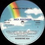 Wishbone Ash – Number The Brave LP Plak - Görsel 3