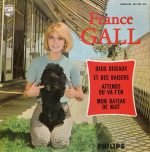 France Gall – Deux Oiseaux - Attends Ou Va-T'En (7e Série) 45lik Plak