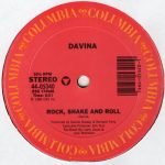 Davina – Rock, Shake And Roll 12" Maxi Single Plak (Hi NRG) - Görsel 2