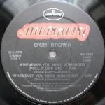 O'Chi Brown – Whenever You Need Somebody 12'' Maxi Single Plak - Görsel 4