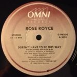 Rose Royce – Doesn't Have To Be This Way 12" Maxi Single Plak (80s Disco)