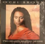 O'Chi Brown – Two Hearts Beating As One 12" Maxi Single Plak