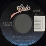 Luther Vandross – Give Me The Reason 45lik Plak - Görsel 3