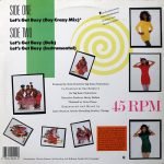 Teen Dream With Valentino – Let's Get Busy 12" Maxi Single Plak - Görsel 2