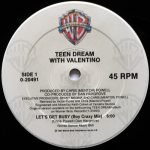 Teen Dream With Valentino – Let's Get Busy 12" Maxi Single Plak - Görsel 3