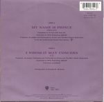Prince And The New Power Generation – My Name Is Prince 45lik Plak - Görsel 2