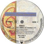 Prince – Sign "O" The Times 12'' Maxi Single Plak - Görsel 3