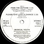 Musical Youth – Pass The Dutchie 45lik Plak - Görsel 3