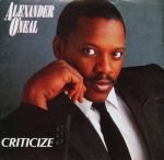 Alexander O'Neal – Criticize 45lik Plak