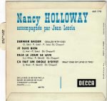 Nancy Holloway – Dernier Baiser 45lik Plak - Görsel 2
