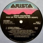 Cindy Valentine – Pick Up The Pieces (To My Heart) 12" Maxi Single Plak (Garage House) - Görsel 3