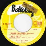Bob Azzam – T'Aimer Follement 45lik Plak - Görsel 2