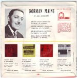 Norman Maine Et Son Orchestre – (Allo Brigitte...) BABylone 21-29 45lik Plak - Görsel 2