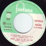 Norman Maine Et Son Orchestre – (Allo Brigitte...) BABylone 21-29 45lik Plak - Görsel 4