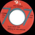 Ricardo – Je T’imagine 45lik Plak - Görsel 3