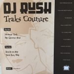 DJ Rush – Traks Couture 12" Maxi Single Plak (Techno) - Görsel 2