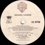 Michael Cooper – To Prove My Love 12" Maxi Single Plak - Görsel 3