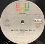 Limahl – Only For Love 12'' Maxi Single Plak - Görsel 3