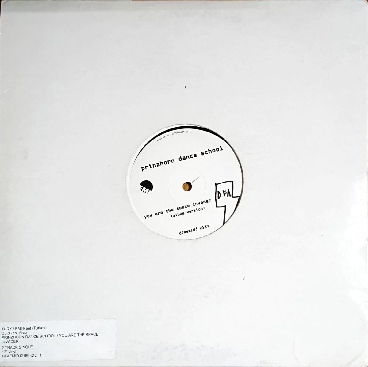 Prinzhorn Dance School – You Are The Space Invader 12'' Maxi Single Plak (Electronic) - Görsel 2