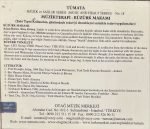 Tümata – Müzikterapi Büzürk Makamı CD - Görsel 2
