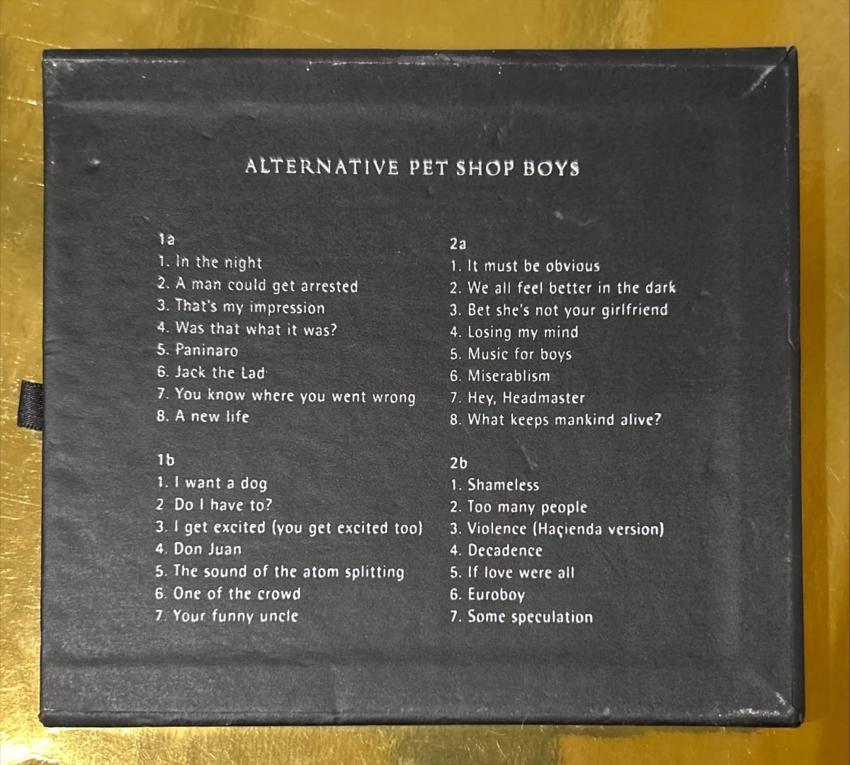 Pet Shop Boys – Alternative 2li Kaset Box Set - Görsel 3