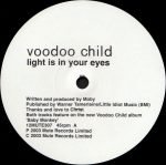 Voodoo Child – Light Is In Your Eyes / Electronics 12" Maxi Single Plak (Techno) - Görsel 4