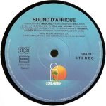 Sound D'Afrique LP Plak - Görsel 3