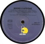 Sound D'Afrique LP Plak - Görsel 4