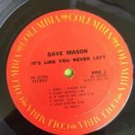 Dave Mason – It's Like You Never Left LP Plak - Görsel 4