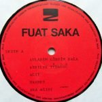 Fuat Saka – Sehnsuchtslied - Ayrılık Türküsü LP Plak - Görsel 3