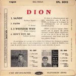 Dion – Sandy 45lik Plak - Görsel 2