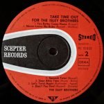 The Isley Brothers – Take Some Time Out For The Isley Brothers LP Plak - Görsel 4
