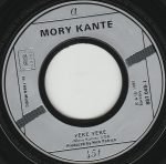 Mory Kante – Yé Ké Yé Ké 45lik Plak - Görsel 3