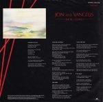 Jon And Vangelis – Short Stories LP Plak - Görsel 4