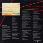 Jon And Vangelis – Short Stories LP Plak - Görsel 5