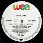 Nick Kamen – Each Time You Break My Heart 12'' Maxi Single Plak - Görsel 3