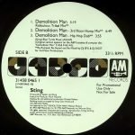 Sting – Demolition Man (The Underground Mixes) 12'' Maxi Single Plak (House) - Görsel 2