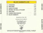 Black Sabbath – Live CD - Görsel 2