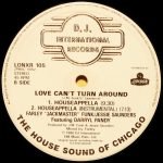 Farley 'Jackmaster' Funk Featuring Darryl Pandy – Love Can't Turn Around (House Remix) 12" Maxi Single Plak (Early House) - Görsel 3