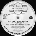 Farley 'Jackmaster' Funk Featuring Darryl Pandy – Love Can't Turn Around (House Remix) 12" Maxi Single Plak (Early House) - Görsel 4