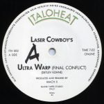 Laser Cowboy's– Ultra Warp (The Final Conflict) (New U.S. Remix) 12'' Maxi Single Plak - Görsel 3
