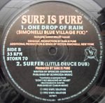 Sure Is Pure – One Drop Of Rain 12" Maxi Single Plak (Early House) - Görsel 3