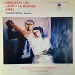 Orquesta Del Tango De Buenos Aires LP Plak (Tango)