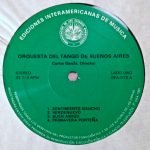 Orquesta Del Tango De Buenos Aires LP Plak (Tango) - Görsel 3