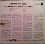 The Dave Brubeck Quartet – Newport 1958 ​​LP Plak - Görsel 2