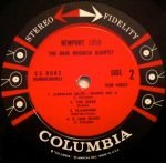 The Dave Brubeck Quartet – Newport 1958 ​​LP Plak - Görsel 4