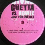 David Guetta Vs. Bowie – Just For One Day (Heroes) 12'' Maxi Single Plak (House) - Görsel 3