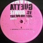 David Guetta Vs. Bowie – Just For One Day (Heroes) 12'' Maxi Single Plak (House) - Görsel 4