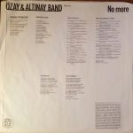 Özay & Altinay Band – No More LP Plak - Görsel 4