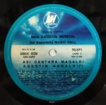 Agustín Magaldi – Así Cantaba Magaldi LP Plak (Tango) - Görsel 3